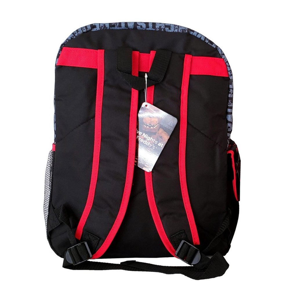 Five Nights at Freddy's Backpack Kids Boys Girls Large FNAF 3D Book Bag 16" - Picture 4 of 4